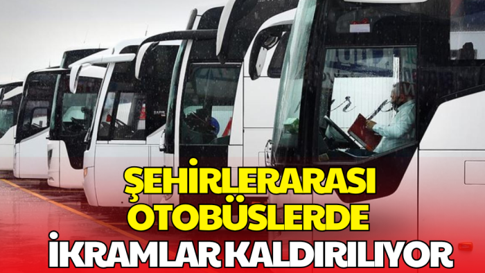 Otobüs Yolculuğunda Bir Devir Kapanıyor: İkramlar Kalkıyor